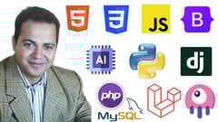 Full-Stack HTML CSS JS AI PYTHON DJANGO PHP LARAVEL LIVEWIRE