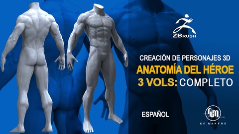 Master 3D, de Cero a Héroe Vol.4: Anatomía del cuerpo