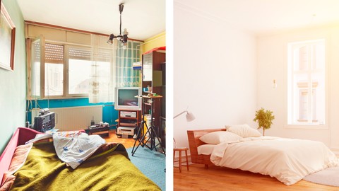 Organize your bedroom (de-clutter, decluttering)