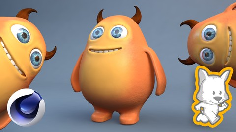 3D Character Creation in Cinema 4D: Modeling a Happy Monster