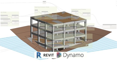 BIM Modeling Structure LOD 300-350 Autodesk Revit and Dynamo