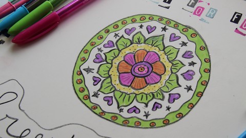 Freestyle Mandalas to Find Your Inner Child and Relax
