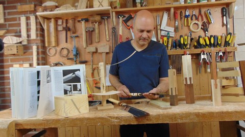 Curso de carpintería, realiza tu primer mueble- woodworking