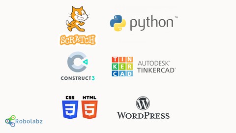 Coding for kids : Learn Scratch, Python, Robotics, Html Css
