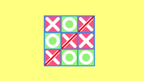 2D Game Development With HTML5 Canvas, JS - Tic Tac Toe Game