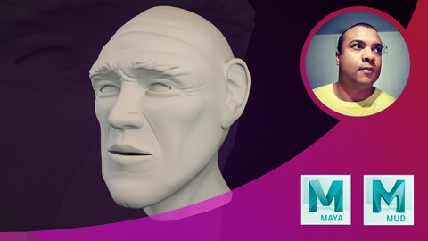 Mudbox e Maya: Modelando uma cabeça.