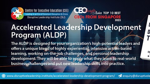 LATEST 2024 Disruptive Leadership 4.0 Masterclass Series