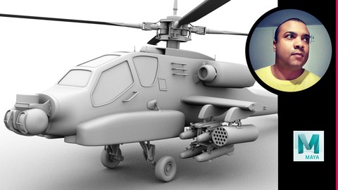 Curso Maya: Modelando um Helicóptero completo.