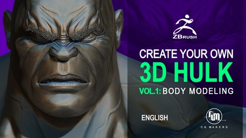 Create your own Hulk Vol.1: Body Modeling