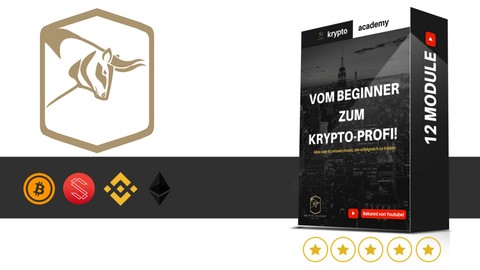 Krypto Academy - Beginner zum Tradingprofi (Kryptowährungen)