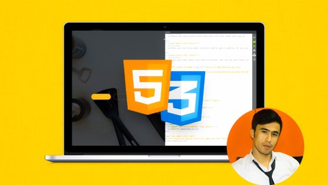 HTML5 and CSS3 complete course from scratch with projects.