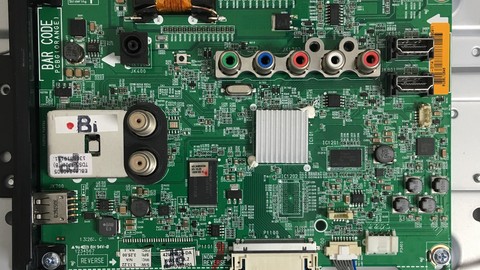 Aprende a reparar TV LCD - Sección "Control" en Main Board