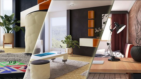 Architectural Visualization in 3DS MAX & VRAY: 2 in 1