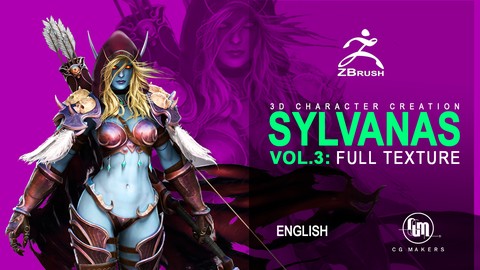 Master 3D, Create "Sylvanas" Vol.3 - Texture