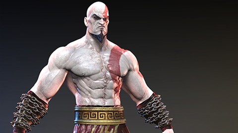Creación de Kratos con Zbrush Vol.2- Indumentaria de Kratos