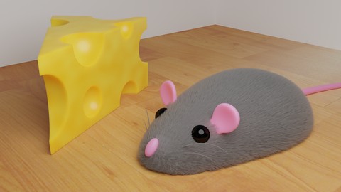 Mouse ‘n Cheese - Learning to 3D Model in Blender