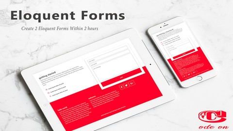 Create 2 eloquent forms within 2 hours