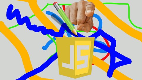 JavaScript Draw on HTML5 Canvas Element