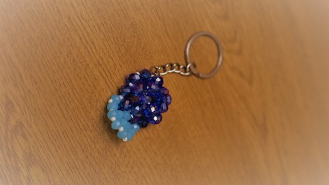 How to make a Beaded Baseball Cap Key chain and a Bow Ring
