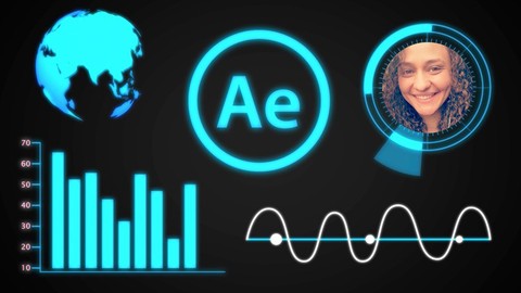After Effects CC : Futuristic HUD Motion Graphics Elements