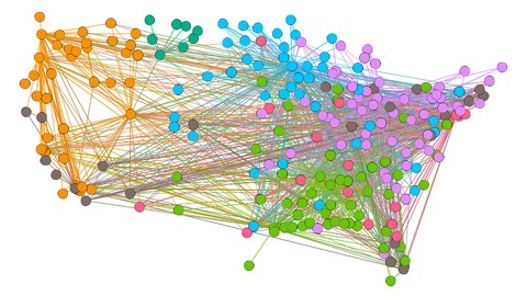 社會網絡分析工具Gephi【資料匯入與Layout應用】
