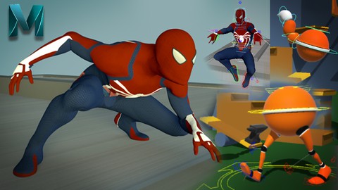 Maya - Animação 3D do básico ao avançado com o Homem-Aranha