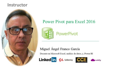 Power Pivot para Excel 2016.