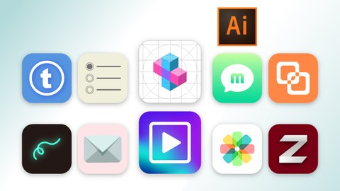 【超入門】iPhoneアプリのアイコンをAdobe Illustratorで作成しよう！Xcodeへの登録まで！