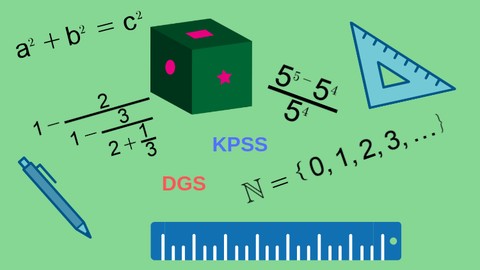 KPSS - DGS Matematik - Geometri + Pdf dökümanlar + Testler