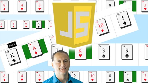 JavaScript Card War Game Project Course