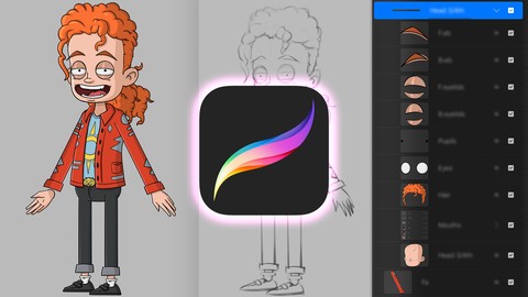 Designing Animatable PSD Characters in Procreate