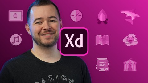 Icon Design in Adobe XD - From Sketching to Flat Icon Sets