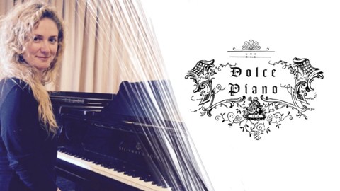 Curso de piano- Aulas Dolce Piano 1 (piano/teclado)