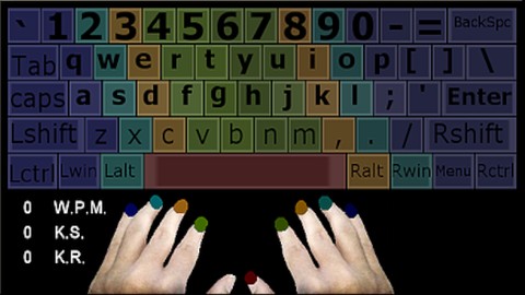Touch Typing Correctly - Key Rollovers 120WPM
