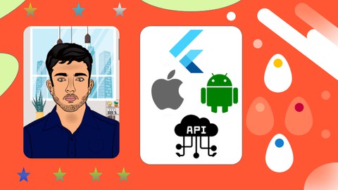 Flutter API & JSON Course Build Real ios&Android(4 Real App)
