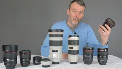 Canon lens course. The best lenses for your Canon DSLR