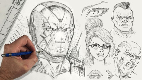 How to Draw Comic Style Artwork - From Sketch to Rendering