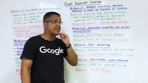 Curso de Google AdSense e SEO - 2020 (AdSense Survival 2.0)