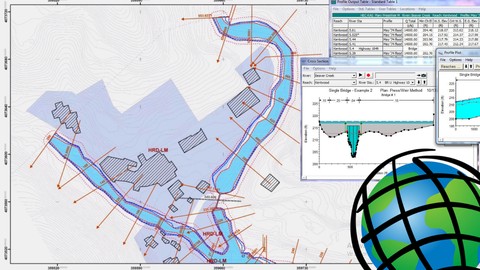 Hec-RAS and ArcGIS for Hydrologic Engineering