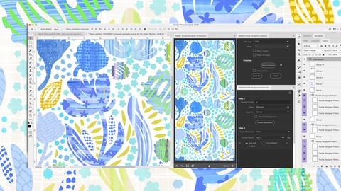 Pattern Design with the NEW Adobe Textile Designer Plugin