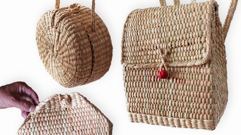 Bag Making with Natural Fibers: Learn From Scratch