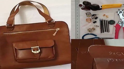 Leather crafting:The Ultimate Sewing Tote bag Masterclass