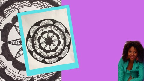 Mini Mandala Kurs- Mandala Zeichnen für Anfänger