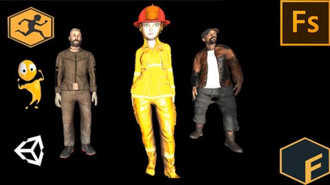 Crie seus personagens 3D Mixamo Fuse | MAKEHUMAN Completo