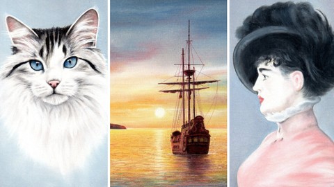 How to Draw Animals, Landscapes and Portraits in Pastel