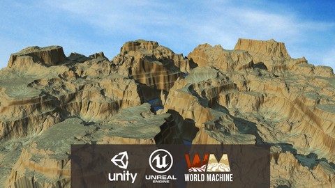 Unreal Engine 4 e Unity - Terreno Realista para Jogos AAA