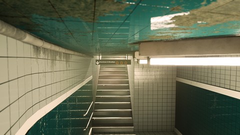 Create a Subway scene in Unreal Engine 4