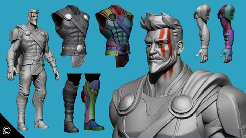 Stylized Game Art: Character Sculpting for Video Games