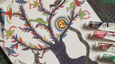 Introduction to Indian Folk Art: How to make Gond Paintings