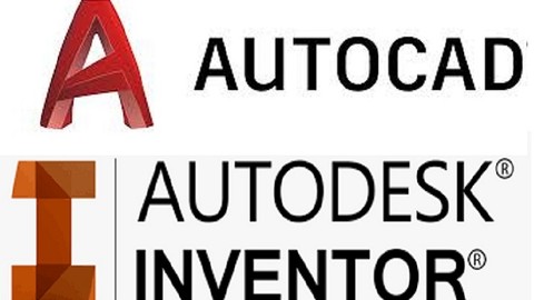 Autocad 2019 &  Inventor2019 - 244 video aulas